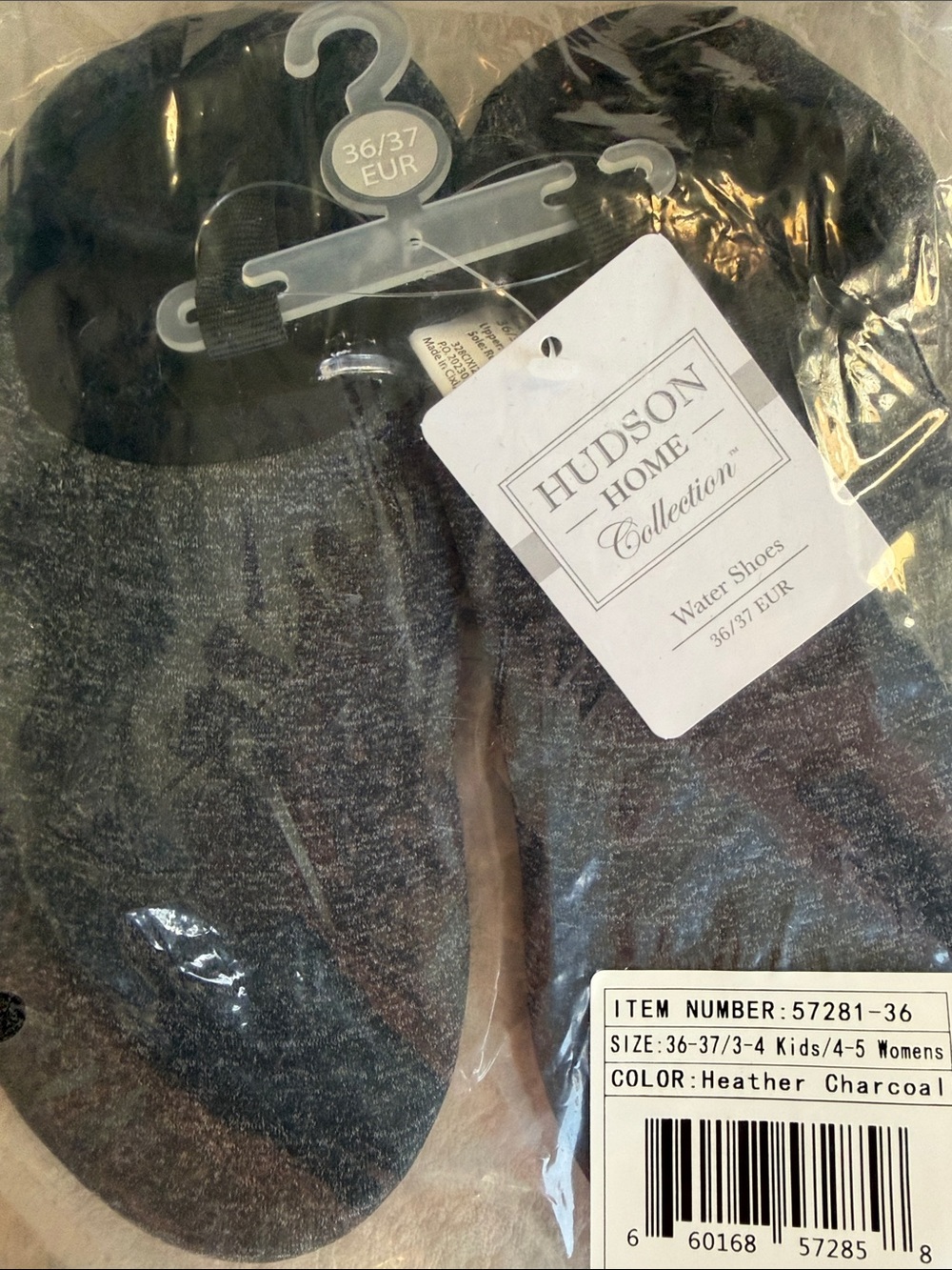 Hudson Jeans Heather Charcoal Slip-On Water Shoe